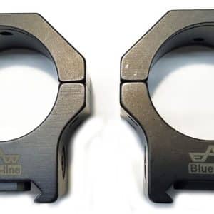 Juego de anillas APEL Blue-line para Picatinny - 30mm. BH10 con conector