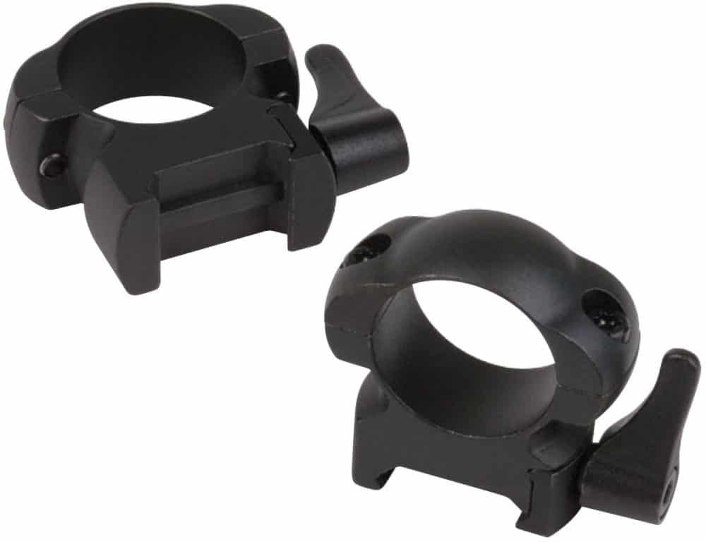 Juego de Anillas WEAVER Grand Slam Lever-Lok 30mm. [Desmontables] Altas
