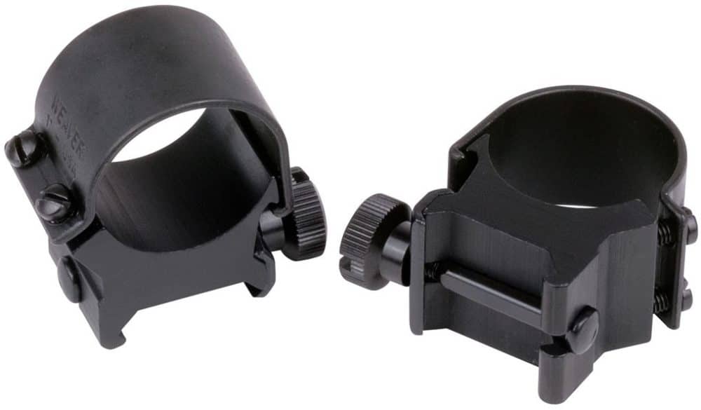 Juego de Anillas WEAVER Top Mount 30mm. [Desmontables] Altas