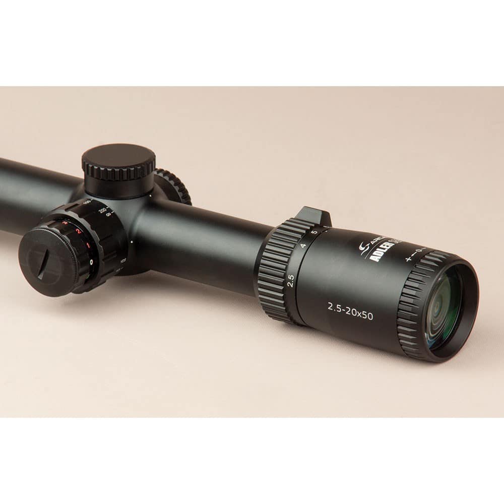 Visor ADLER 2,5-20x50 - 30 - Side Focus - Mil Dot - Ret. Ilum. - Imagen 6