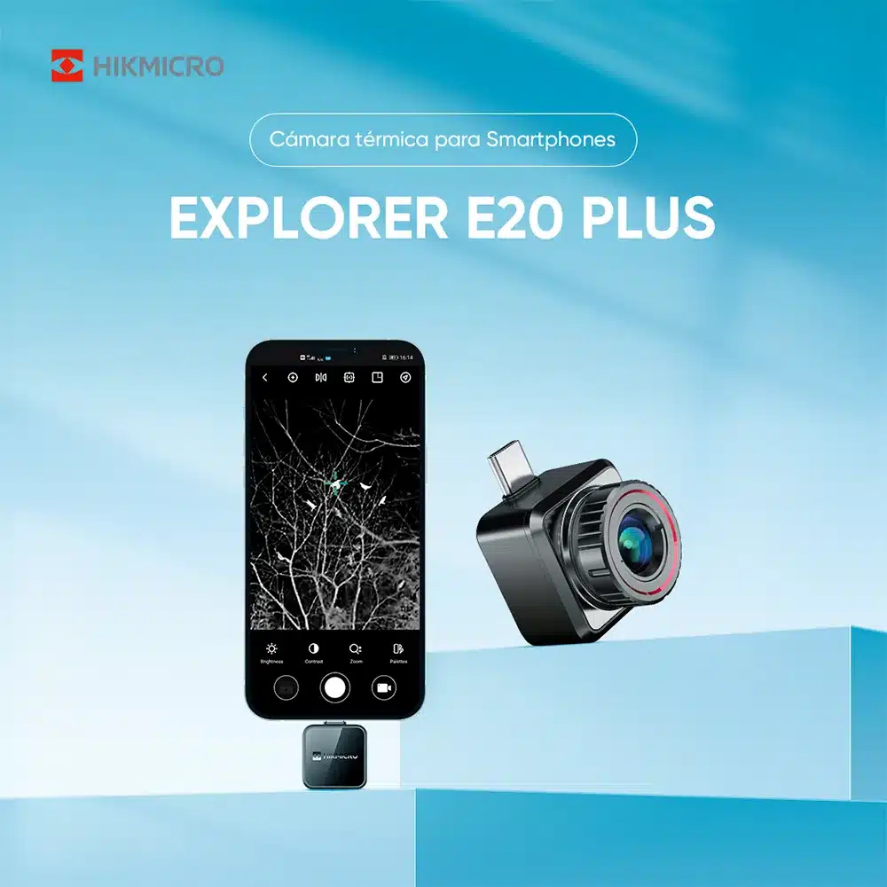 Cámara térmica para Smartphones Explorer E20 Plus HIKMICRO - Imagen 4